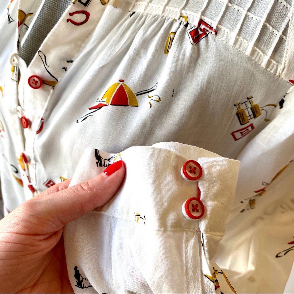 Equestrian Button Down Anthro 52 Conversations - image 3